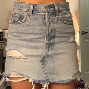 Levi’s denim skirt